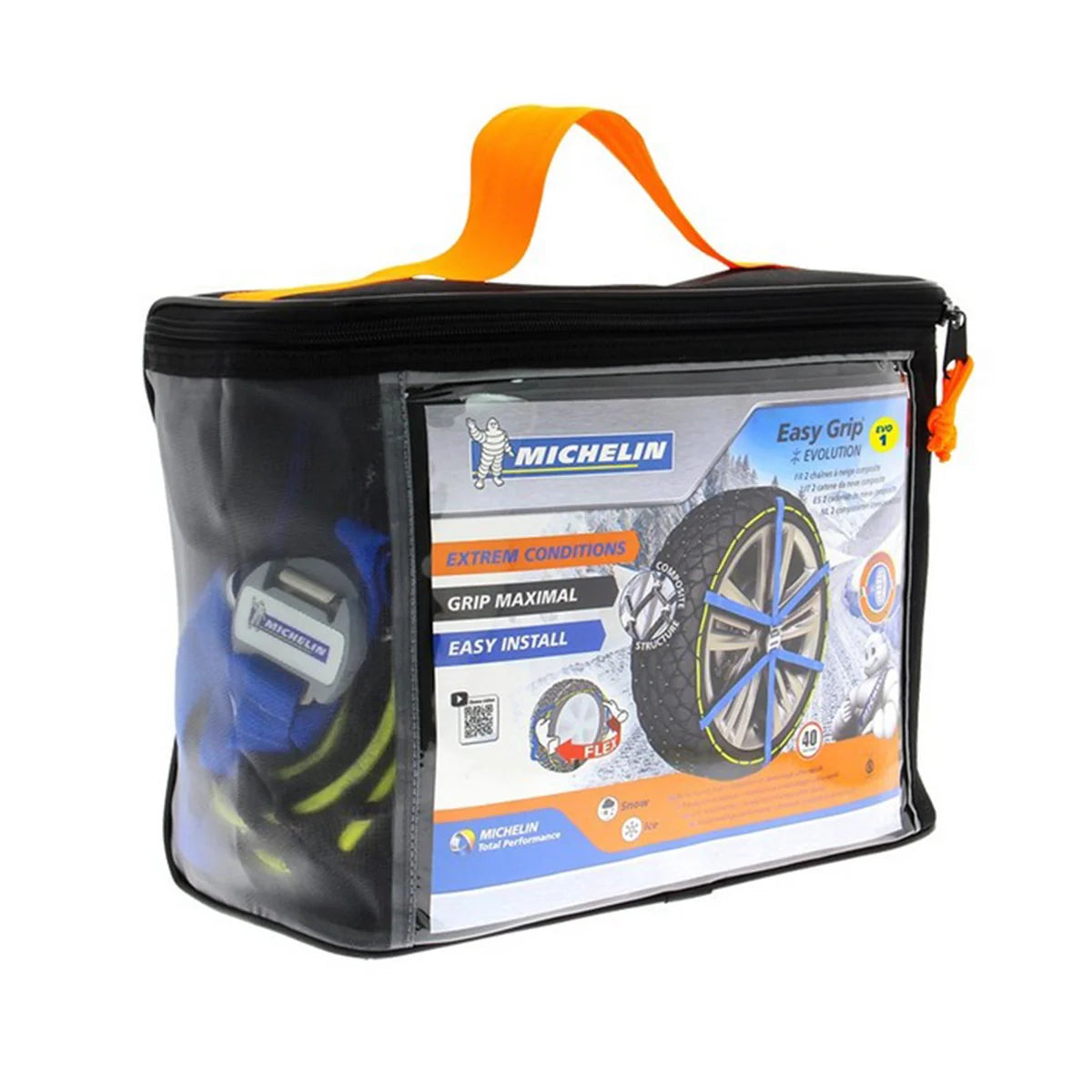 CHAÎNES À NEIGE COMPOSITES MICHELIN EASY GRIP EVO 9