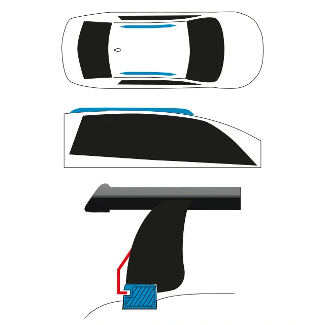 BARRES DE TOIT POLAIRE ESSENTIEL ALUMINIUM