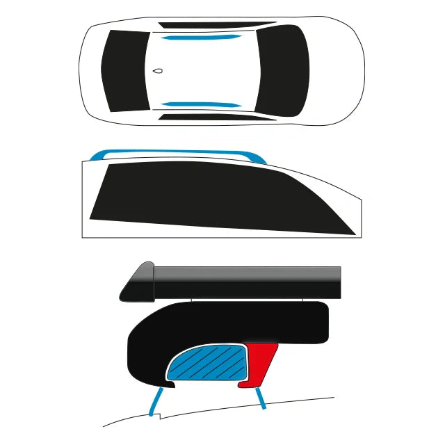 BARRES DE TOIT POLAIRE ESSENTIEL ACIER