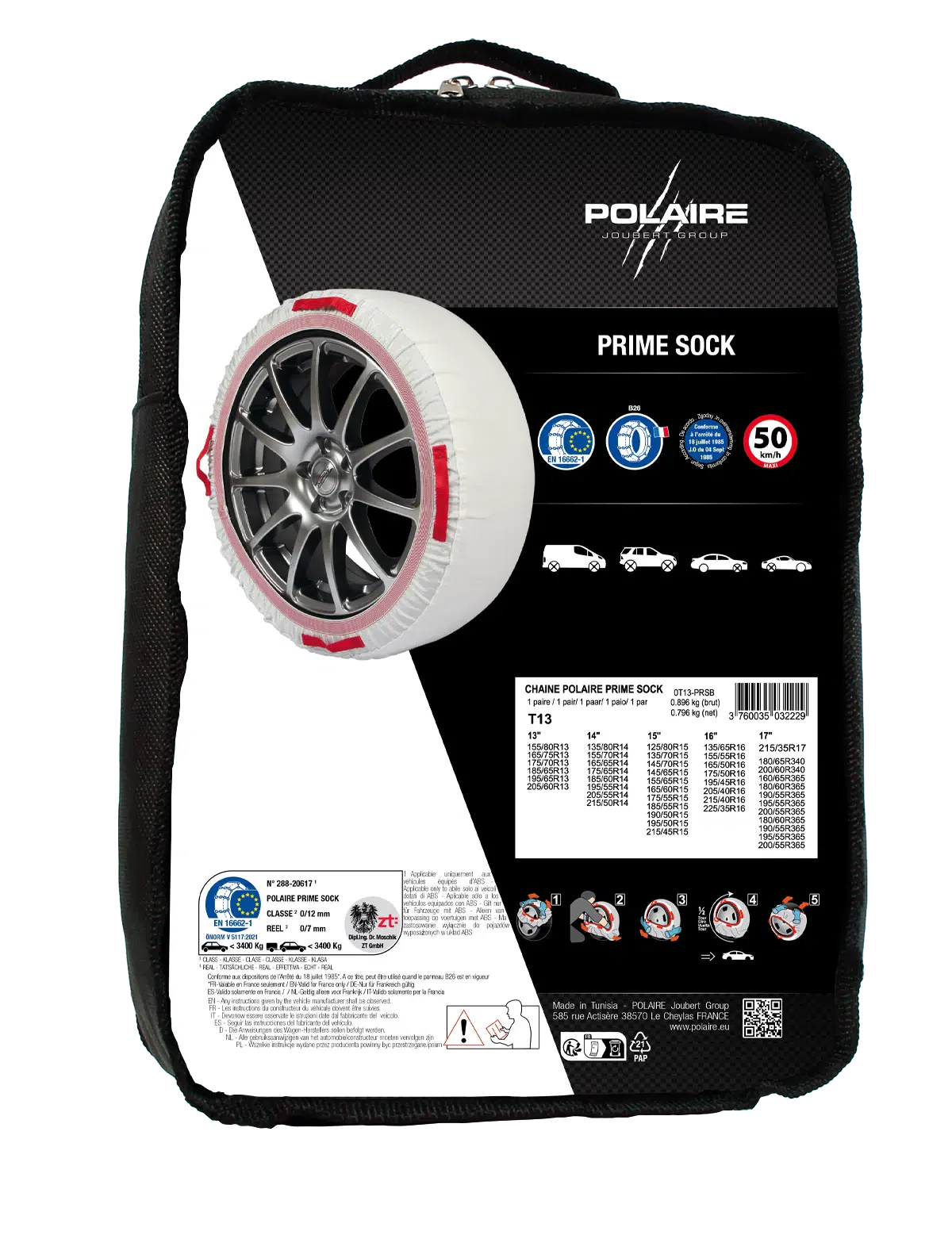 CHAUSSETTES À NEIGE POLAIRE FIRST SOCK T81