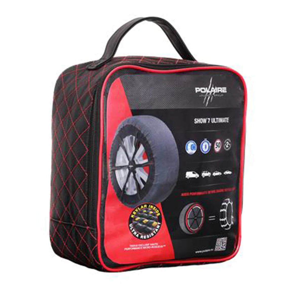 CHAUSSETTES À NEIGE POLAIRE SHOW'7 ULTIMATE 85