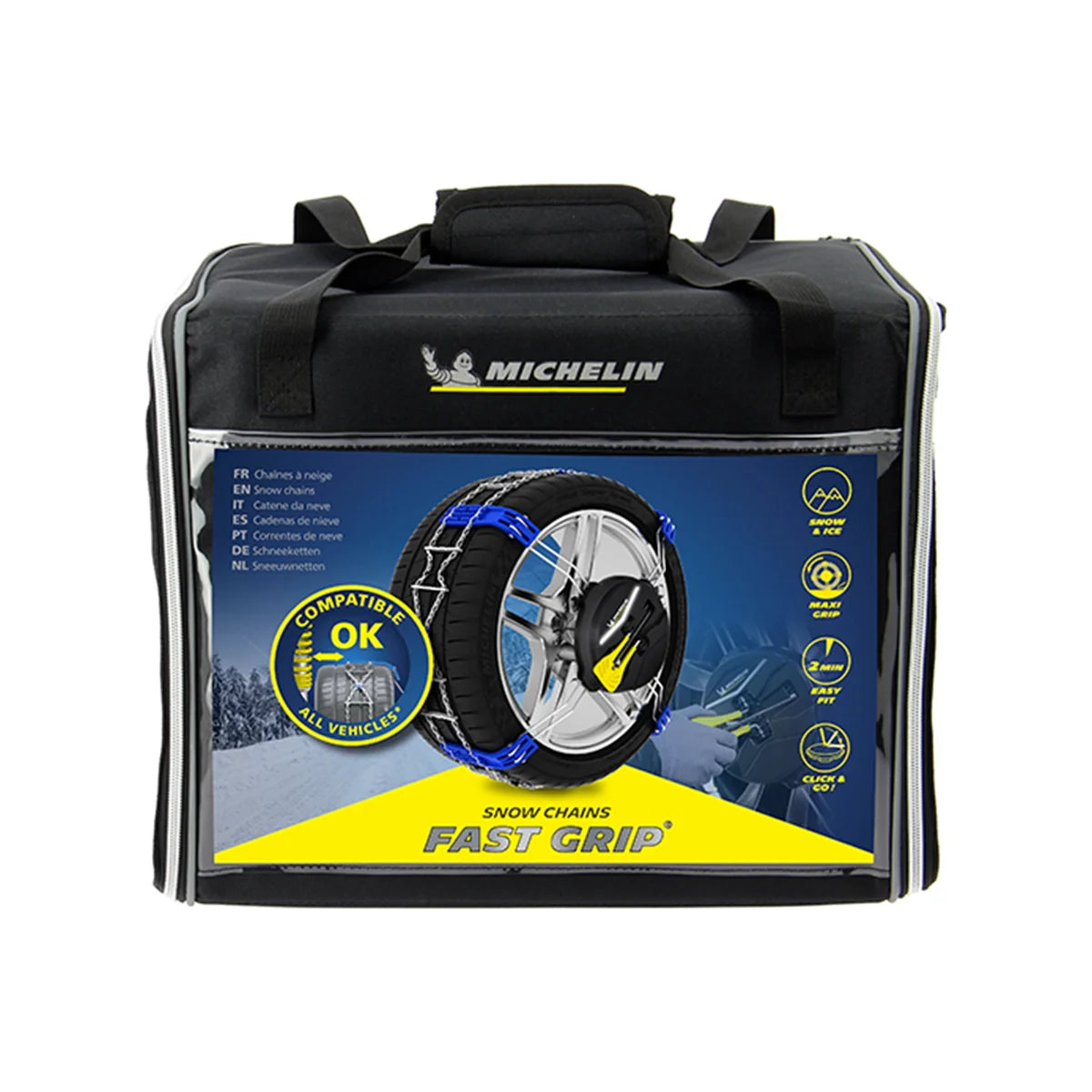 CHAÎNES À NEIGE FRONTALES MICHELIN FAST GRIP 60